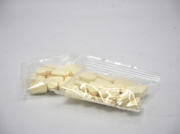 Dextrose Hartjes Geel 20 gram (15 stuks)